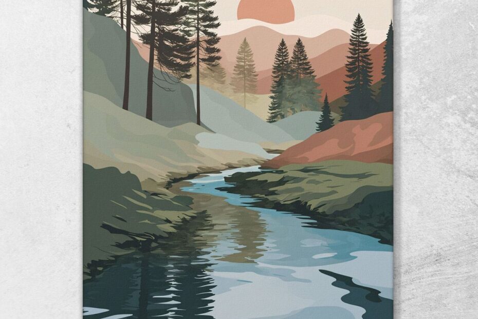 งานศิลปะสไตล์โบโฮจาก Artprintsiam