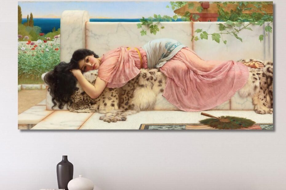 ภาพแคนวาส John William Godward